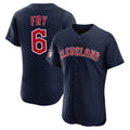 Odoa C.Guardians #6 David Fry Player Navy Limited Elite Home Stitched Jerseys