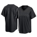 Odoa C.Guardians #7 George Valera Player Black T-shirt Home Game Stitched Jerseys