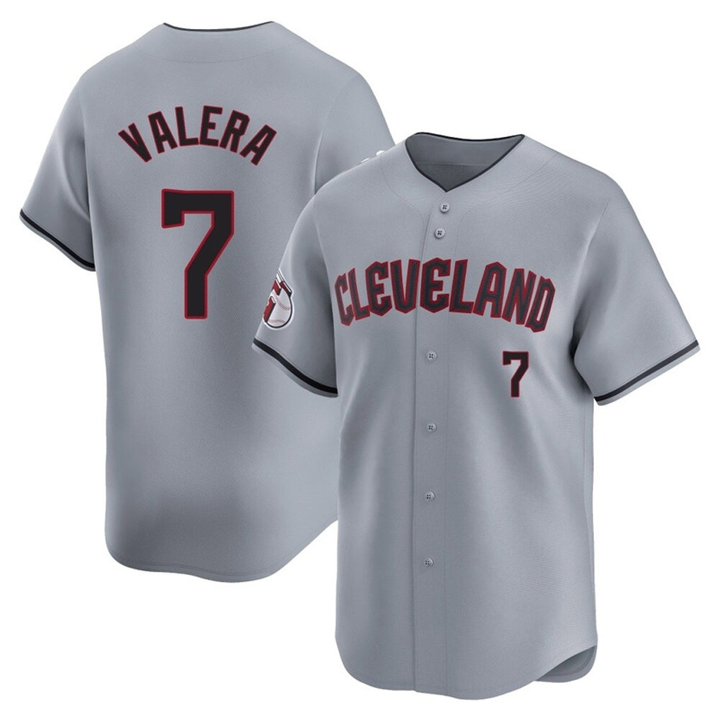 Odoa C.Guardians #7 George Valera Player Gray Road Limited Home Stitched Jerseys