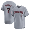 Odoa C.Guardians #7 George Valera Player Gray Road Limited Home Stitched Jerseys