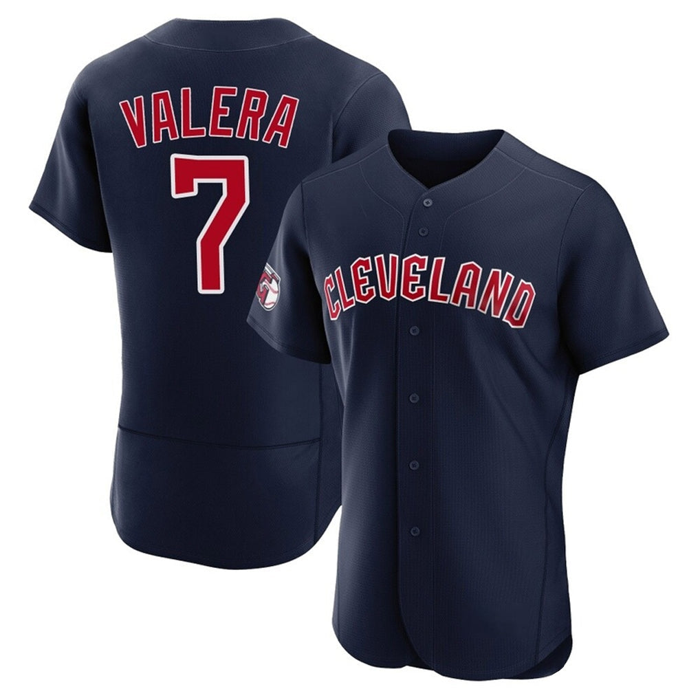 Odoa C.Guardians #7 George Valera Player Navy Limited Elite Home Stitched Jerseys