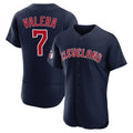 Odoa C.Guardians #7 George Valera Player Navy Limited Elite Home Stitched Jerseys