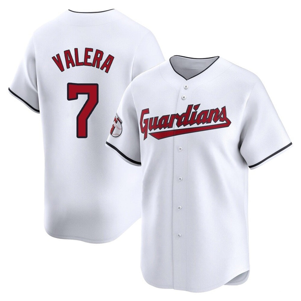 Odoa C.Guardians #7 George Valera Player White Limited Home Stitched Jerseys