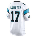 Odoa C.Panthers #17 Xavier Legette Player White Game Stitched Jerseys
