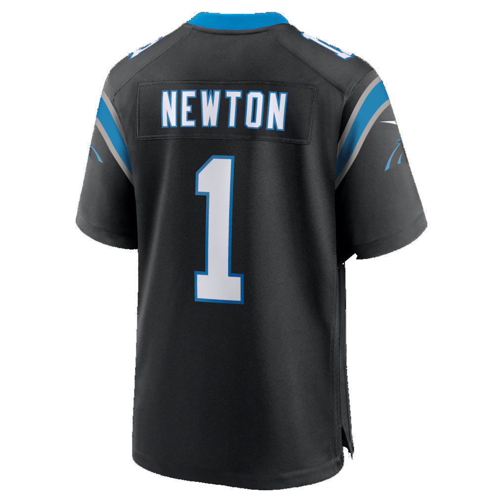 Odoa C.Panthers #1 Cam Newton Black Team Retired Game Stitched Jerseys