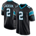 Odoa C.Panthers #2 Mike Jackson Player Black Game Stitched Jerseys