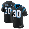 Odoa C.Panthers #30 Chuba Hubbard Player Black Team Game Stitched Jerseys