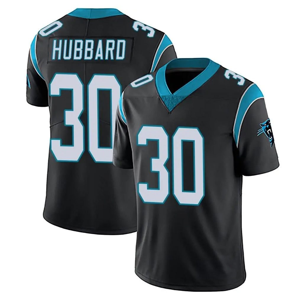 Odoa C.Panthers #30 Chuba Hubbard Player Black Vapor Untouchable Limited Game Stitched Jerseys