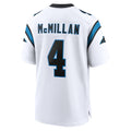 Odoa C.Panthers #4 Tetairoa McMillan Player White Home Game Stitched Jerseys