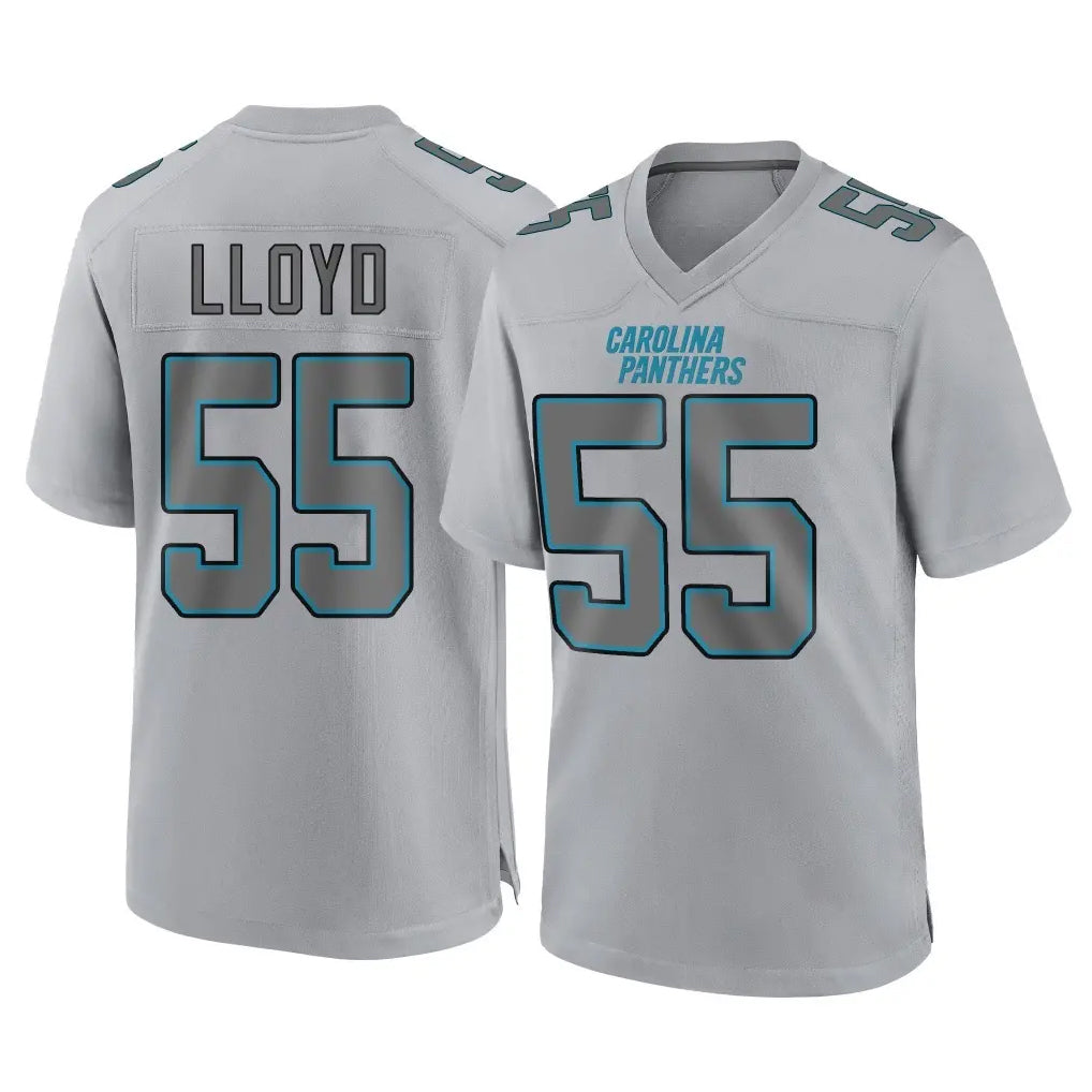 Odoa C.Panthers #55 Devin Lloyd Player Gray Atmosphere Fashion Game Stitched Jerseys