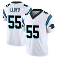 Odoa C.Panthers #55 Devin Lloyd Player White Vapor F.U.S.E. Limited Home Game Stitched Jerseys