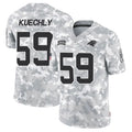 Odoa C.Panthers #59 Luke Kuechly Player Arctic Camo Salute to Service Limited Stitched Jerseys