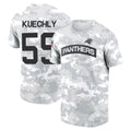 Odoa C.Panthers #59 Luke Kuechly Player Salute to Service Hoodies & T-Shirts Stitched Jerseys