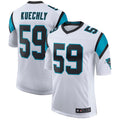 Odoa C.Panthers #59 Luke Kuechly Player White Classic Limited Stitched Jerseys