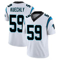Odoa C.Panthers #59 Luke Kuechly Player White Vapor Limited Stitched Jerseys