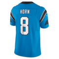 Odoa C.Panthers #8 Jaycee Horn Blue Vapor F.U.S.E. Limited Stitched Jerseys