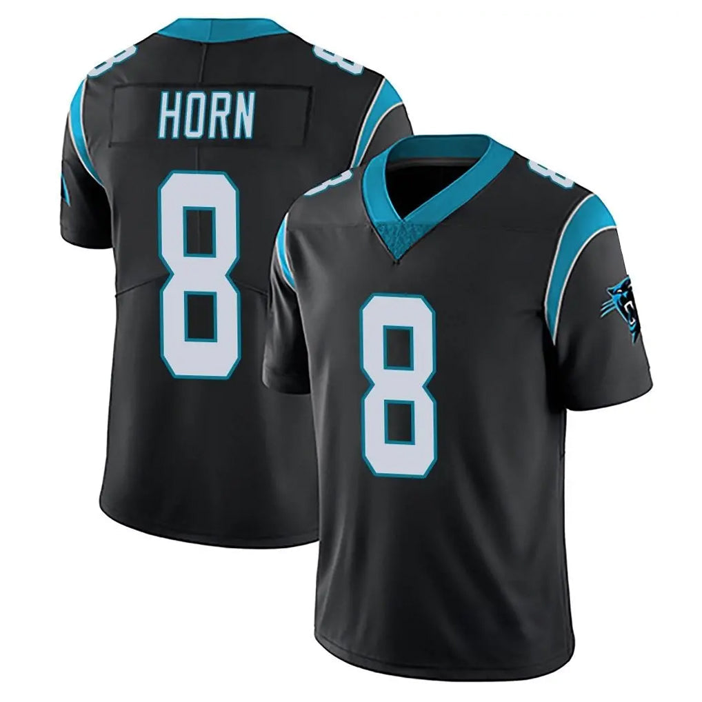 Odoa C.Panthers #8 Jaycee Horn Player Black Vapor Untouchable Limited Game Stitched Jerseys