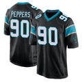 Odoa C.Panthers #90 Julius Peppers Player Black Game Stitched Jerseys