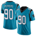 Odoa C.Panthers #90 Julius Peppers Player Blue Vapor Untouchable Limited Game Stitched Jerseys