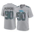 Odoa C.Panthers #90 Julius Peppers Player Gray Atmosphere Fashion Game Stitched Jerseys