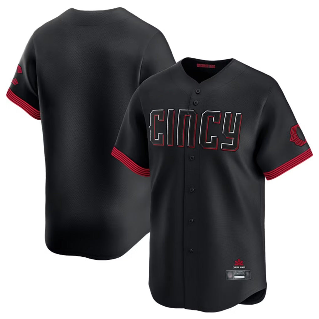 Odoa C.Reds Black City Connect Home Limited Blank Player Stitched Jerseys