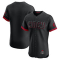 Odoa C.Reds Black City Connect Limited Elite Home Blank Player Stitched Jerseys