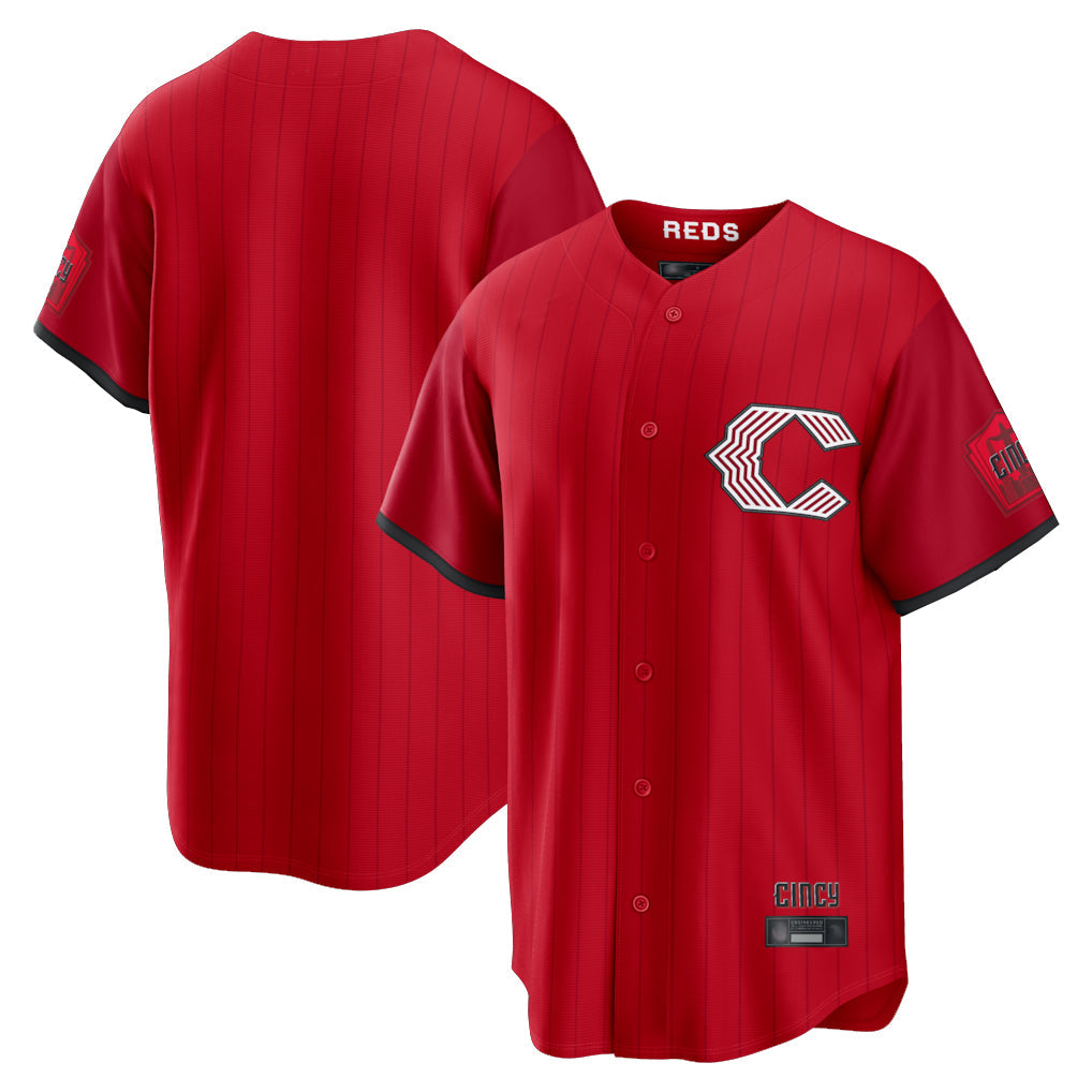 Odoa C.Reds Red 2026 City Connect Home Game Blank Player Stitched Jerseys