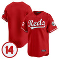 Odoa C.Reds Red Vapor Premier Limited Home Blank Player Stitched Jerseys