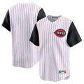 Odoa C.Reds White Black Stripe Field of Dreams Game Home Blank Player Stitched Jerseys