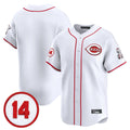 Odoa C.Reds White Vapor Premier Limited Home Blank Player Stitched Jerseys
