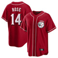 Odoa C.Reds #14 Pete Rose Player Red Home Game Stitched Jerseys