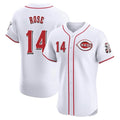 Odoa C.Reds #14 Pete Rose Player White Limited Elite Home Stitched Jerseys