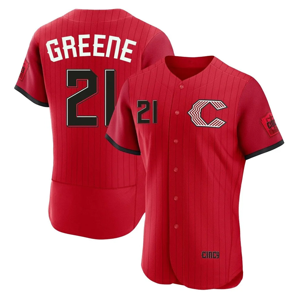 Odoa C.Reds #21 Hunter Greene Player Red 2026 City Connect Limited Elite Home Stitched Jerseys