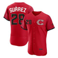 Odoa C.Reds #28 Eugenio Su¡§¡érez Player Red 2026 City Connect Limited Elite Home Stitched Jerseys
