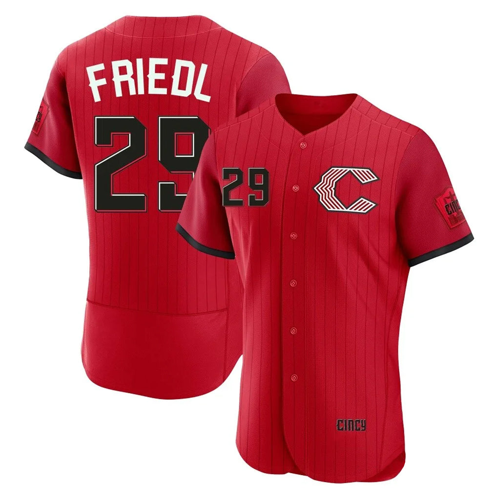 Odoa C.Reds #29 TJ Friedl Player Red 2026 City Connect Limited Elite Home Stitched Jerseys