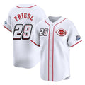 Odoa C.Reds #29 TJ Friedl Player White Speedway Classic Home Limited Stitched Jerseys