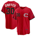 Odoa C.Reds #30 Ken Griffey Player Red 2026 City Connect Home Game Stitched Jerseys