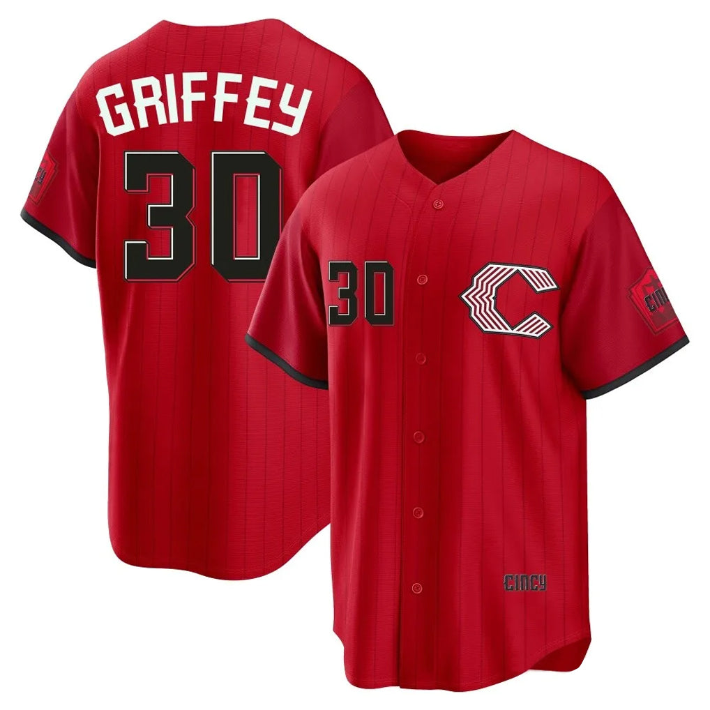 Odoa C.Reds #30 Ken Griffey Player Red 2026 City Connect Home Game Stitched Jerseys