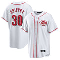 Odoa C.Reds #30 Ken Griffey Player White Game Home Stitched Jerseys
