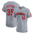 Odoa C.Reds #35 Jose Trevino Player Gray Limited Elite Home Stitched Jerseys