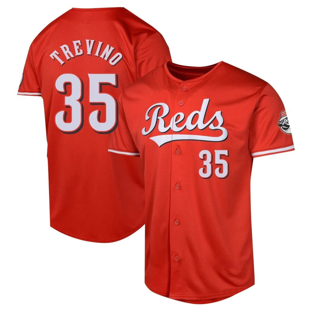 Odoa C.Reds #35 Jose Trevino Player Red 2026 City Connect Limited Home Stitched Jerseys