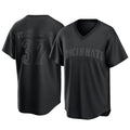 Odoa C.Reds #37 Tyler Stephenson Player Black T-shirt Game Home Stitched Jerseys
