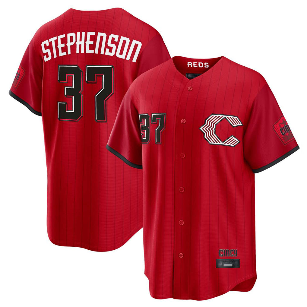 Odoa C.Reds #37 Tyler Stephenson Player Red 2026 City Connect Home Game Stitched Jerseys