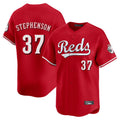 Odoa C.Reds #37 Tyler Stephenson Player Red Home Limited Stitched Jerseys