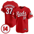 Odoa C.Reds #37 Tyler Stephenson Player Red Vapor Premier Limited Home Stitched Jerseys