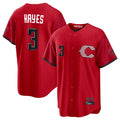 Odoa C.Reds #3 Ke'Bryan Hayes Player Red 2026 City Connect Home Game Stitched Jerseys