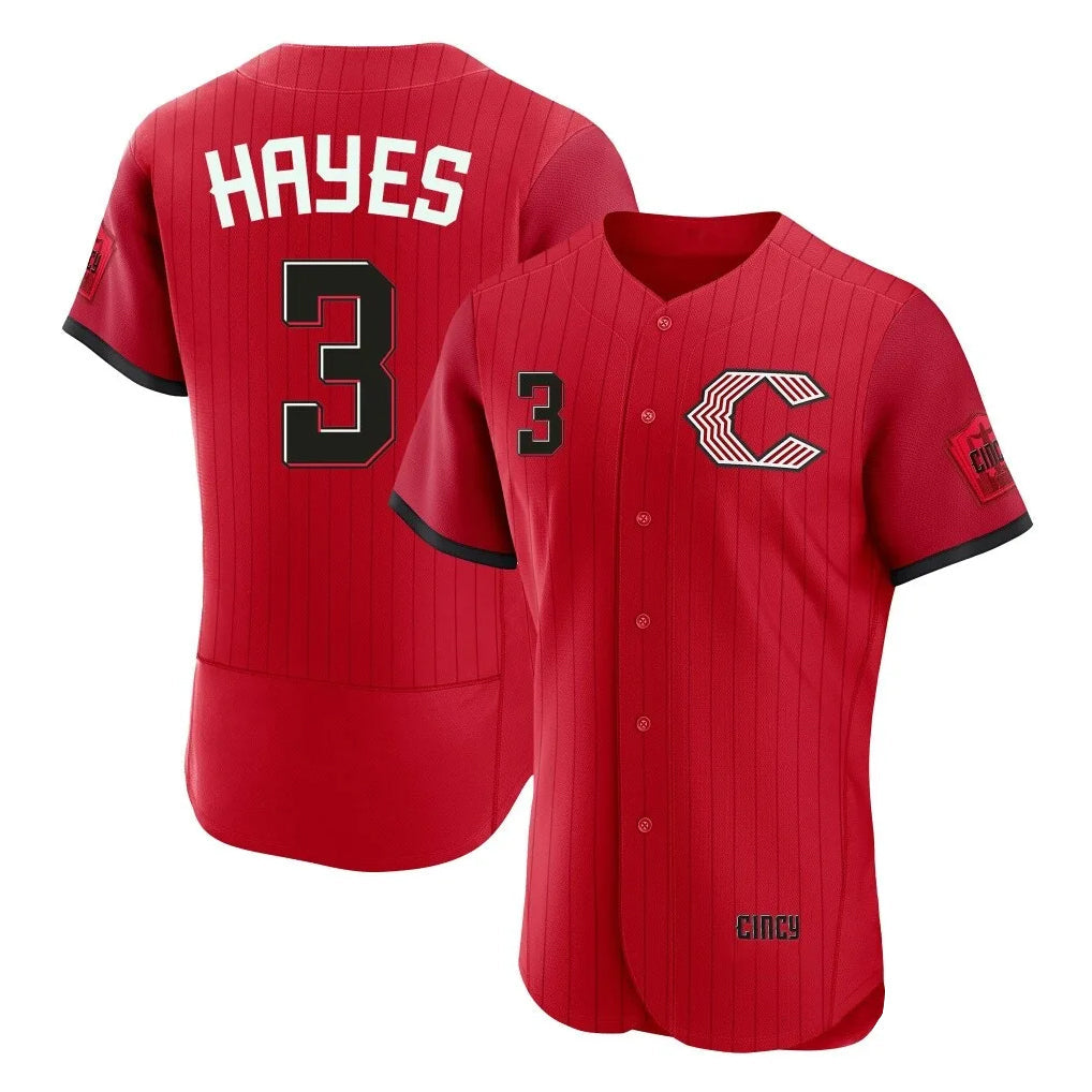Odoa C.Reds #3 Ke'Bryan Hayes Player Red 2026 City Connect Limited Elite Home Stitched Jerseys