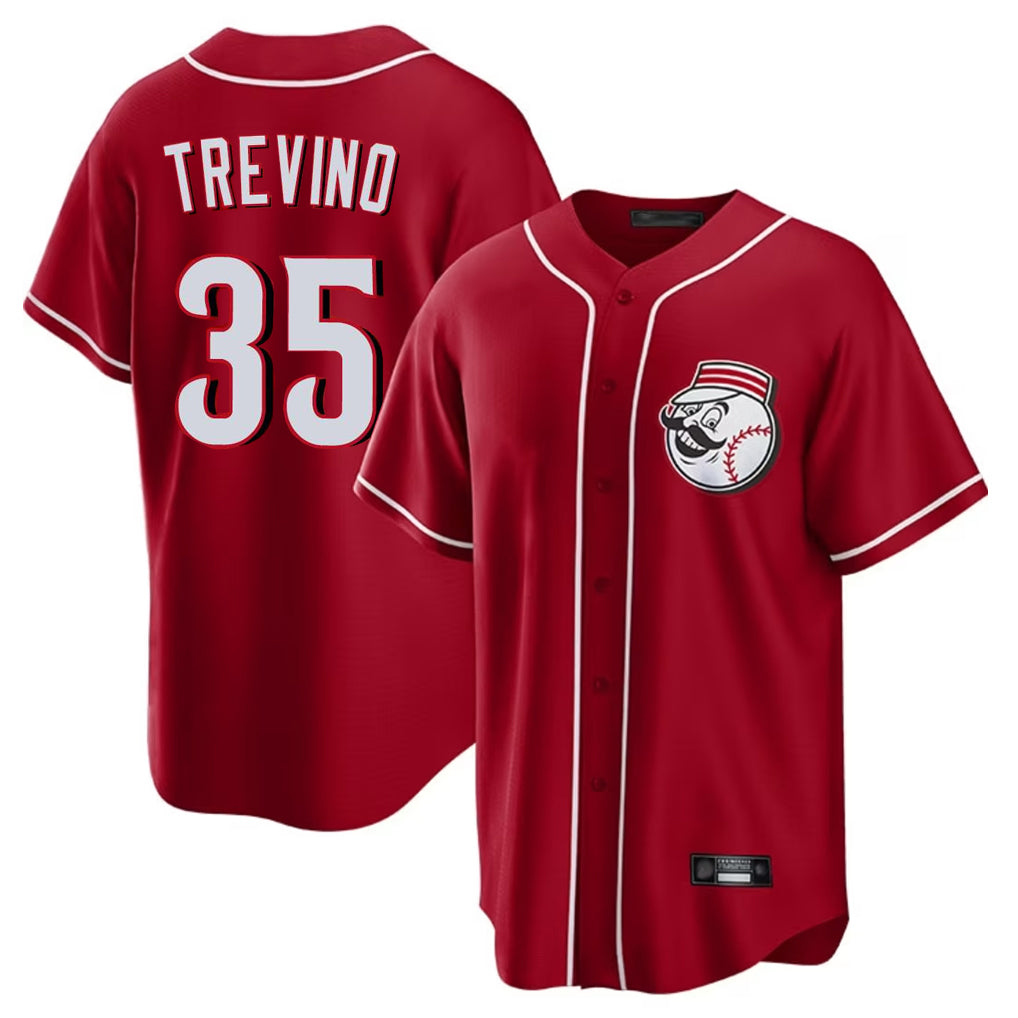 Odoa C.Reds #3 Ke'Bryan Hayes Player Red Game Home Stitched Jerseys