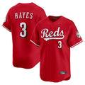 Odoa C.Reds #3 Ke'Bryan Hayes Player Red Home Limited Stitched Jerseys