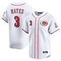 Odoa C.Reds #3 Ke'Bryan Hayes Player White Home Limited Stitched Jerseys